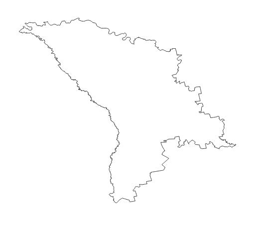 Moldova Country (Страна) Administrative Boundaries Dataset