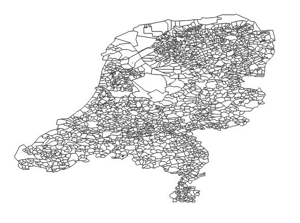 Netherlands Wards (Wijken) Administrative Boundaries Dataset