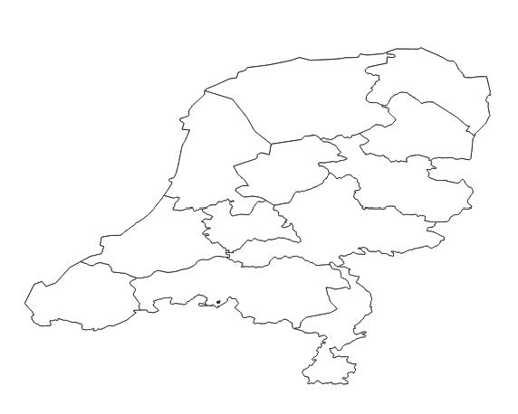 Netherlands Provinces (Provincies) Administrative Boundaries Dataset