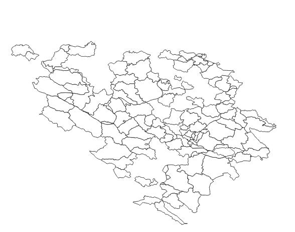 Bosnia and Herzegovina Municipalities (Općina) Administrative Boundaries Dataset
